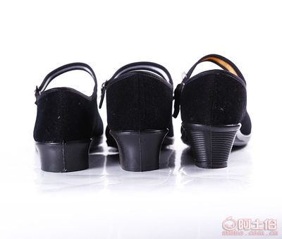 【東方廠家直銷女式老北京布鞋中跟工作鞋女低幫鞋搭扣媽媽鞋廣場舞蹈鞋】溫縣東方鞋業二廠 - 產品庫